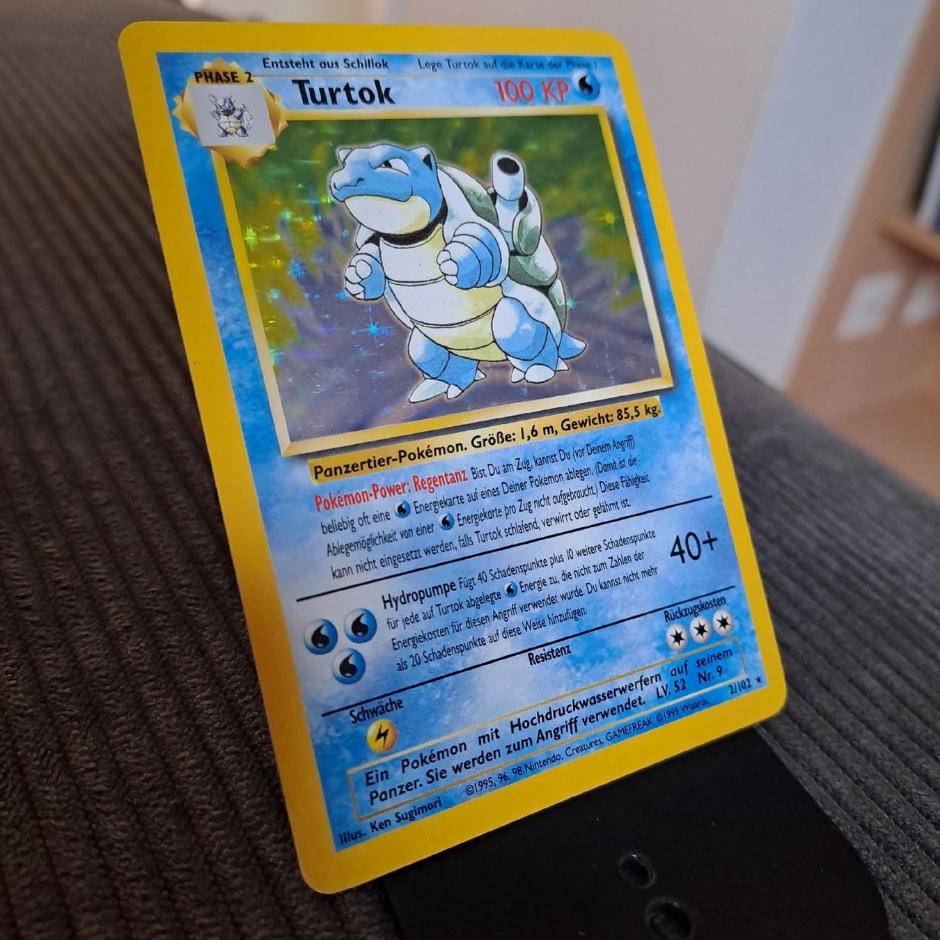 Pokémon Sammelbilder & Trading cards: Turtok Holo, Base Set 2/102 – Neu (gemäss Beschreibung) aus Düdingen von Ruge91 1
