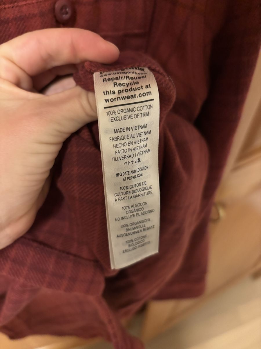 Patagonia Camicette: Patagonia Hemd Grösse L – Usato da Flawil venduto da lar_582m 2