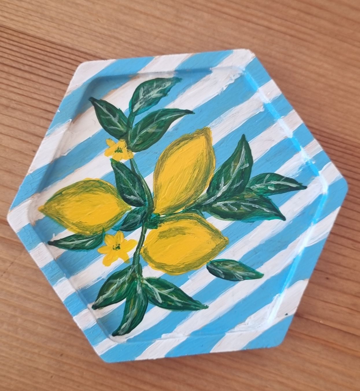Sottobicchieri: Hand-Painted Decorative Coasters Set / Home decor  – Nuovo e nell'imballaggio originale da Glattpark(Opfikon) venduto da dev_k5dn 7