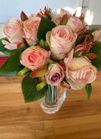 Kunstrosen kunstliche Blumen Rosen Hochzeit Blumenstrauss