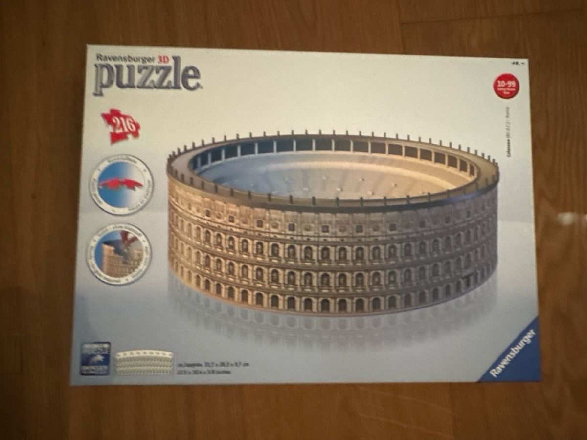 Ravensburger Puzzles: 3D Puzzle Colosseo – Gebraucht aus Menziken von xirixs