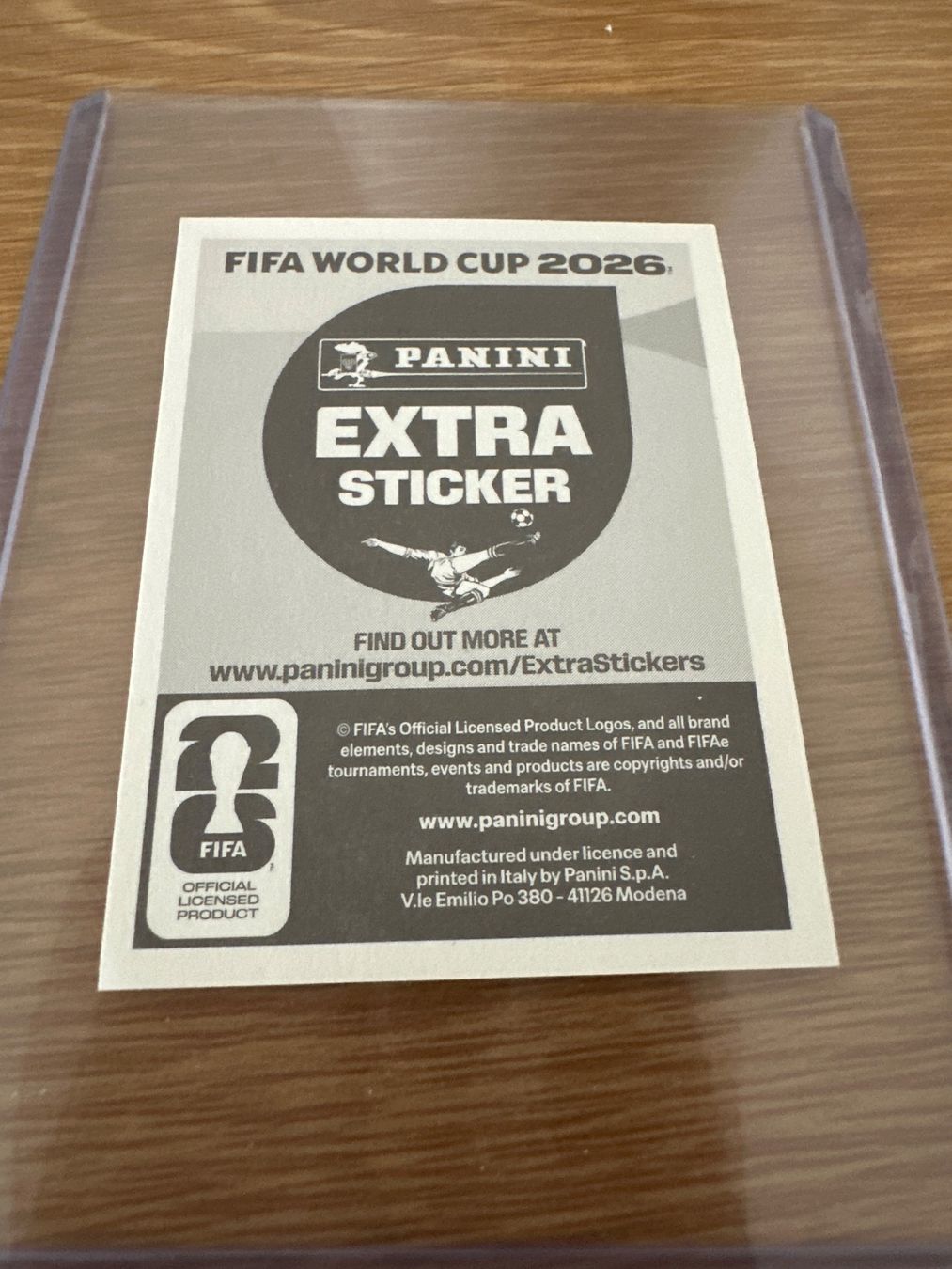 Panini Carte collezionabili: Extra Sticker Gold WM 26: Lionel Messi – Nuovo e nell'imballaggio originale da Winterthur venduto da sah_gn89 1