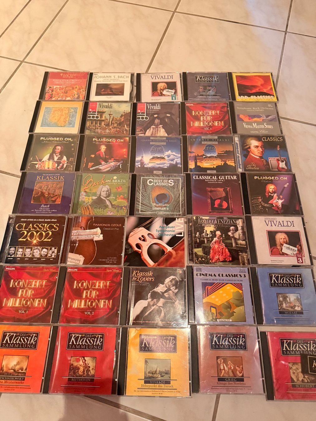 CD: 35 Stück Klassic CD Sammlung – Usato da Zofingen venduto da rai_x9b8