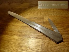 Brieföffner der Reederei Lloyd Triestino  1919 gegründet