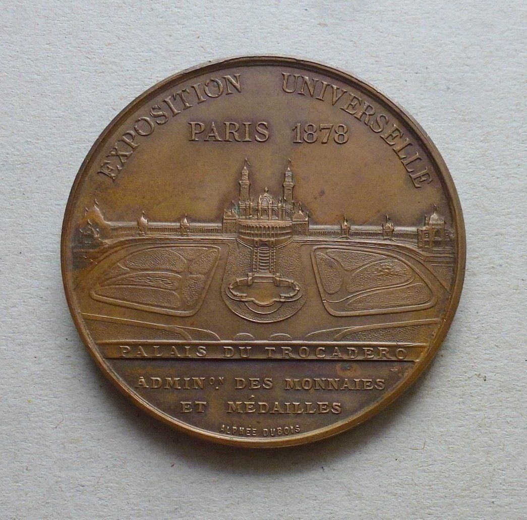 Medaillen: Bronze Medaille ++ EXPO Paris 1878 – Gebraucht aus Walkringen von Casablanca777 1