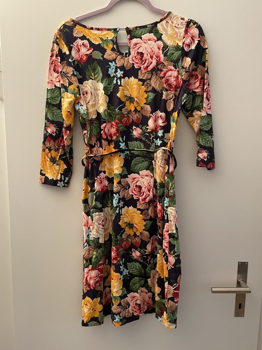 King Louie Vestiti: Elegantes Blumenkleid – Usato da Basel venduto da may_8kqf 3