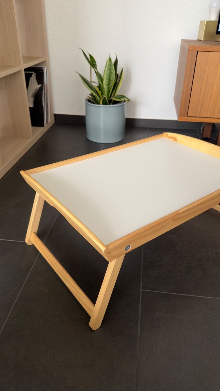 Ikea Piatti di portata: IKEA DJURA Betttablett Holz – Usato da Frick venduto da sku_rm7n 2
