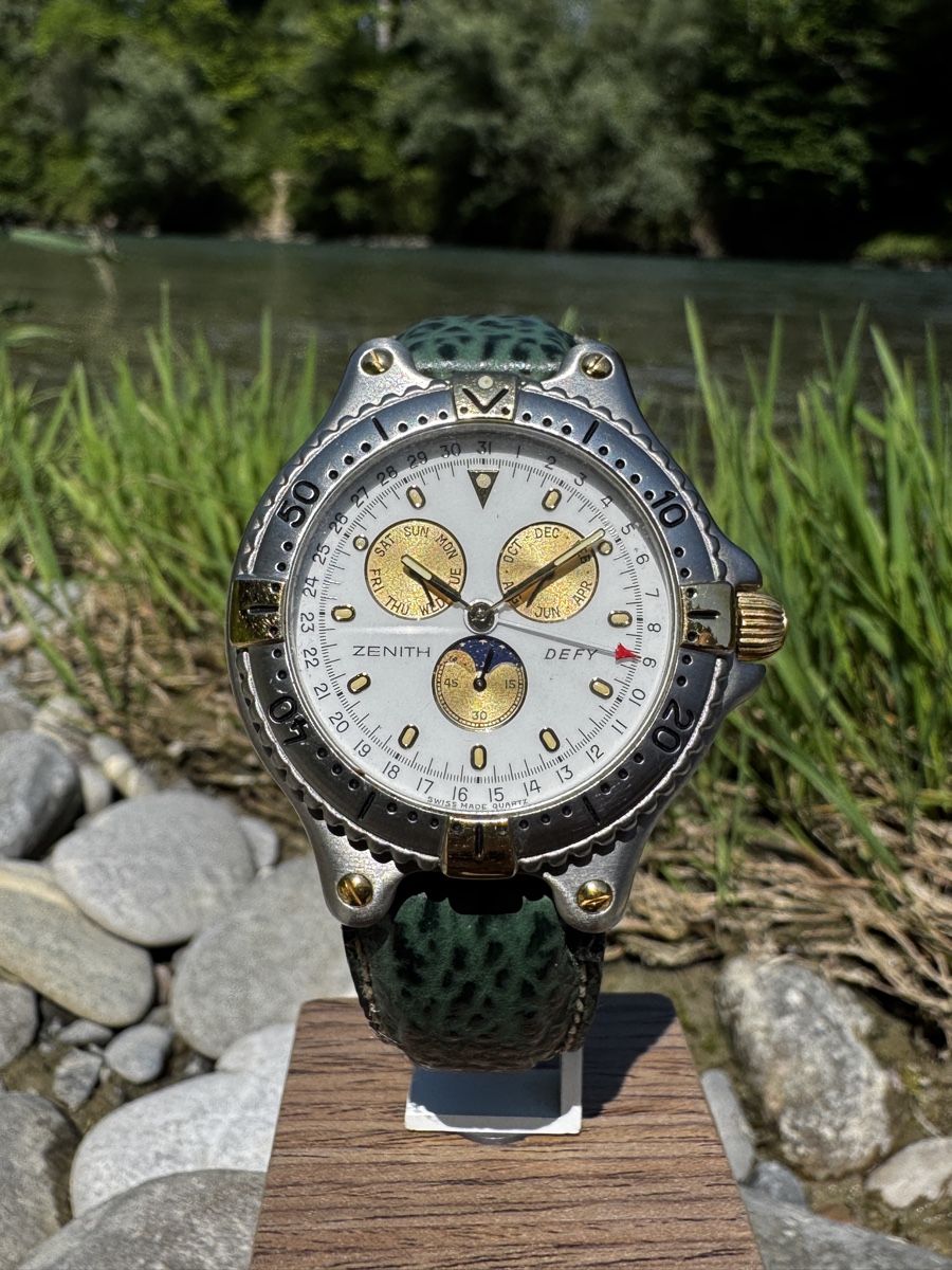 Zenith Orologi: Zenith Defy Chronograph Mondphase Quartz – Usato da Zollikofen venduto da Comcast 4