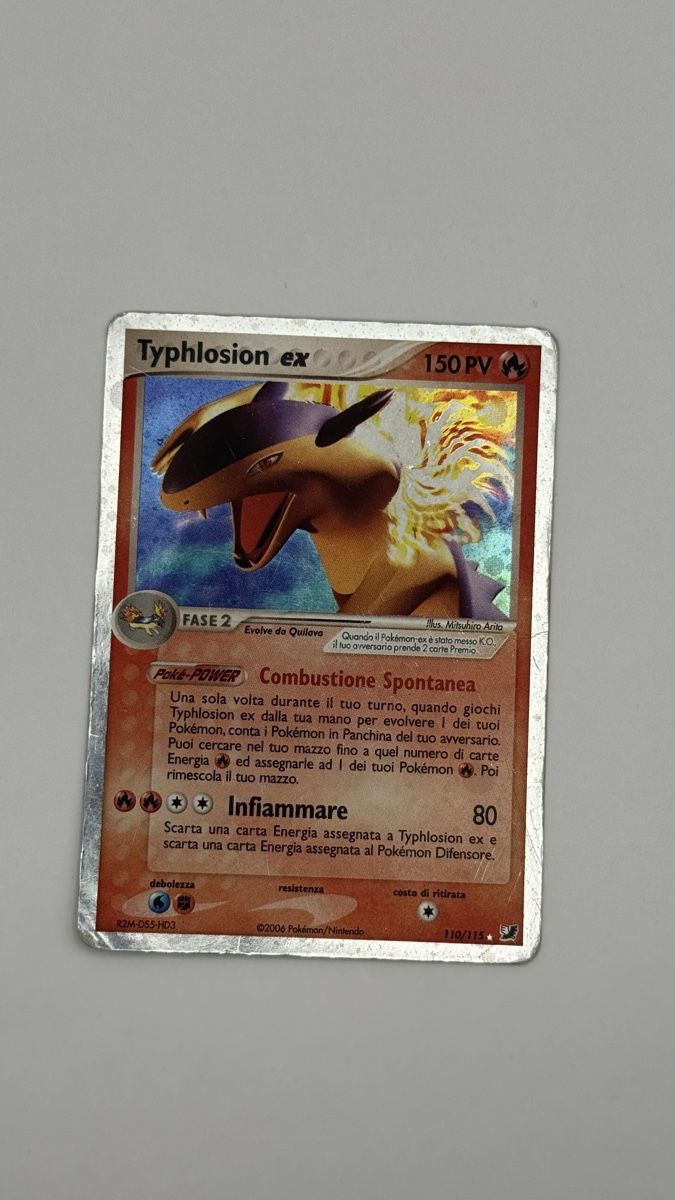 Pokémon Carte collezionabili: Typhlosion Ex 110/115 ex hidden forces – Usato da Belprahon venduto da Rob_ain
