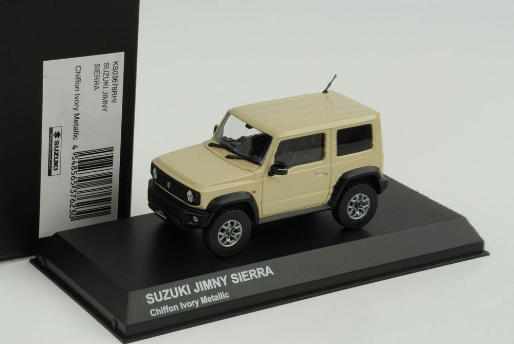 Suzuki Jimny Sierra GJ seit 2019 Chiffon Ivory met./ schwarz | Kaufen
