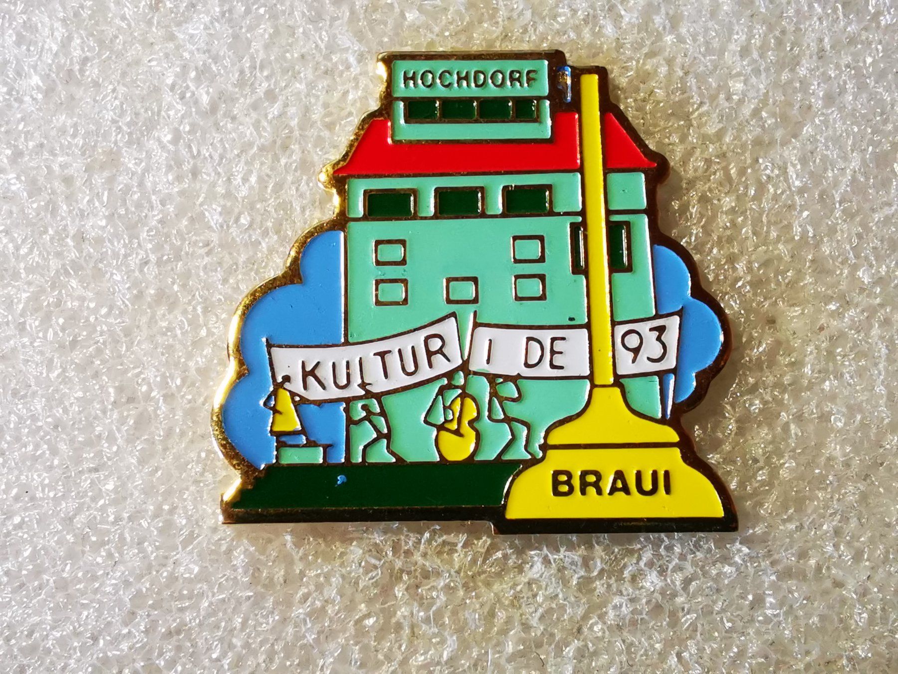 Placchette & Badge: Ansteckpin 74: Braui – Usato da Oppligen venduto da Pin-Fall-Shop