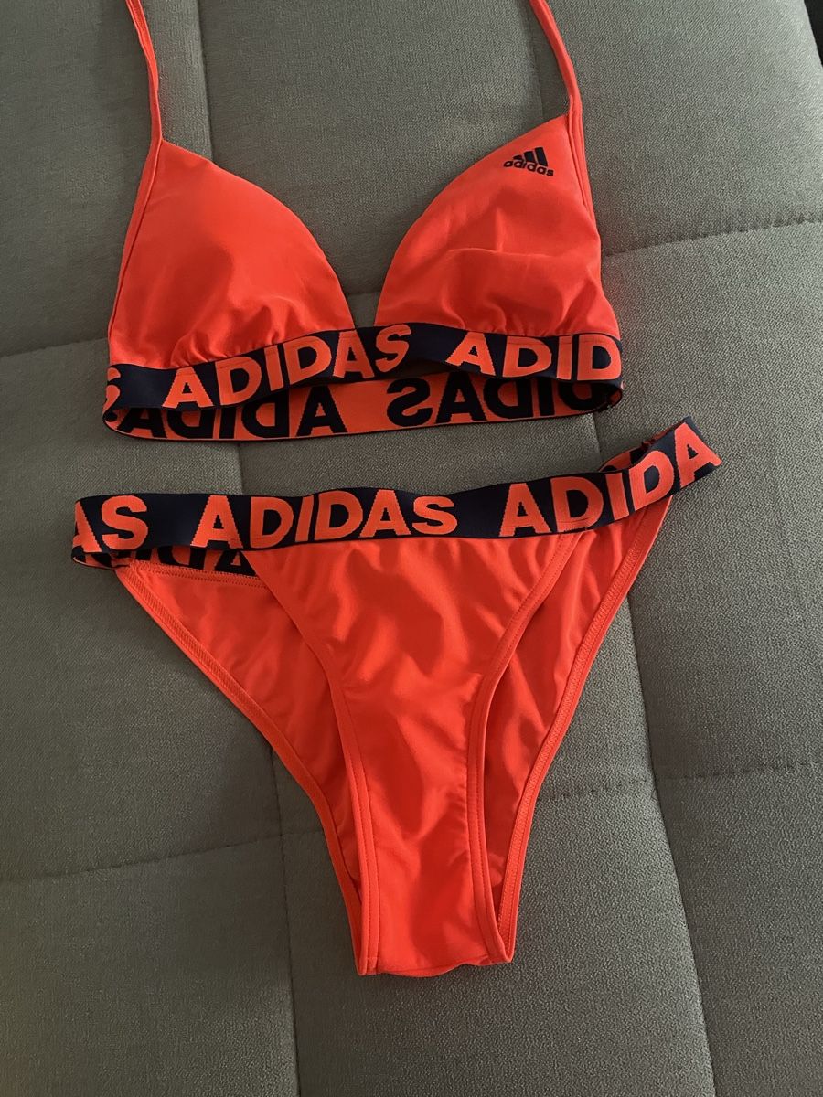 Adidas Costumi da bagno & Bikini: Adidas Bikini Orange Grösse S neu – Usato da Au/ZH venduto da markthallerapperswil 1