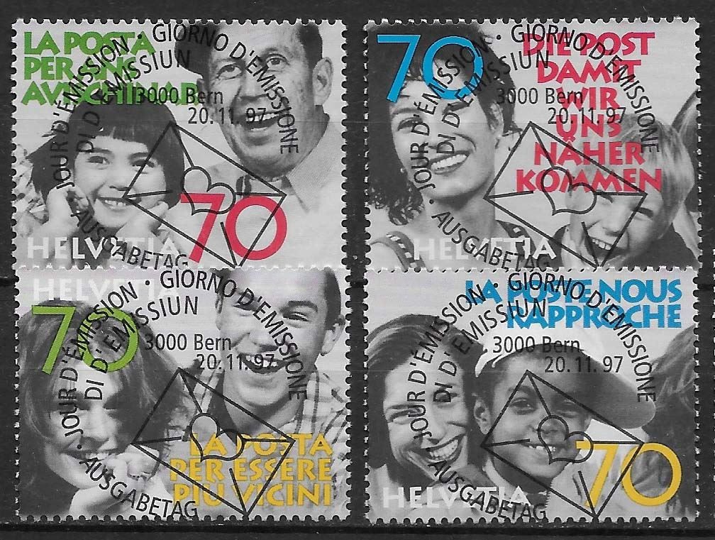 Tutti i francobolli: V0929 - La poste nous rapproche vollst. – Usato da Trélex venduto da Phil_Albert