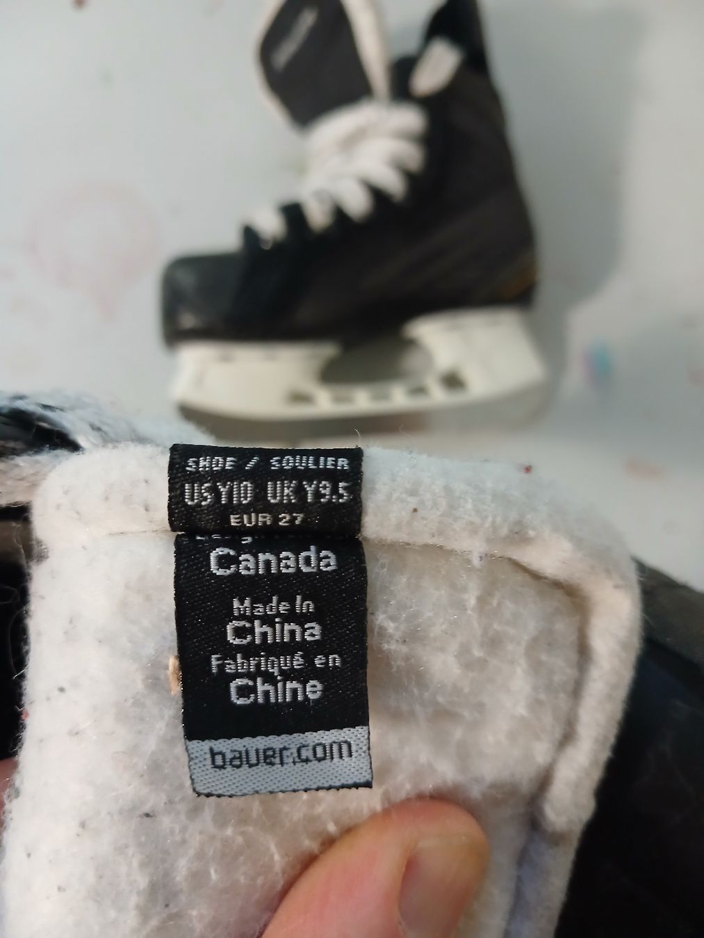Bauer Schlittschuhe: Hockeyschuhe gr. 27 – Gebraucht aus Zürich von Jeanlavioline 2