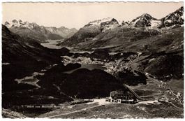 St. Moritz - Standseilbahn Muottas Muragl Bergstation