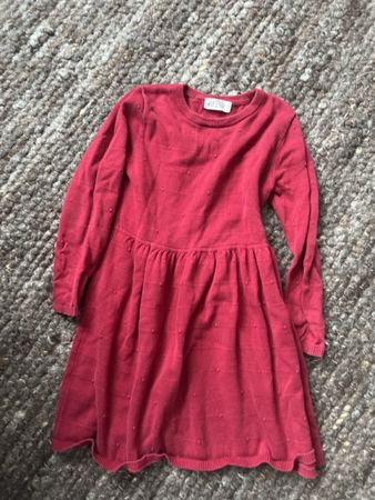 H&M Kinder Strickkleid Gr 110-116