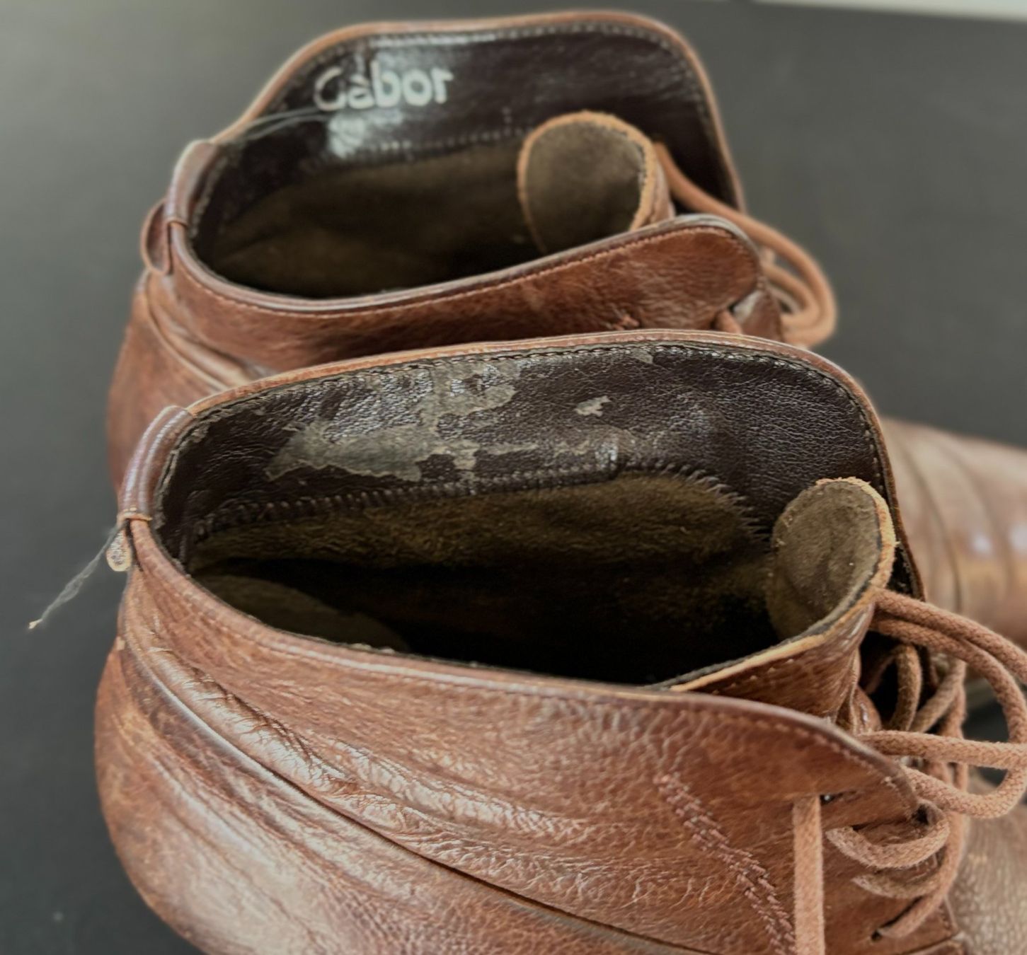 Gabor Scarpe da donna: Braune Gabor Stiefeletten, Echt Leder, Gr. 37 – Usato da Zürich venduto da Drahtzug 3