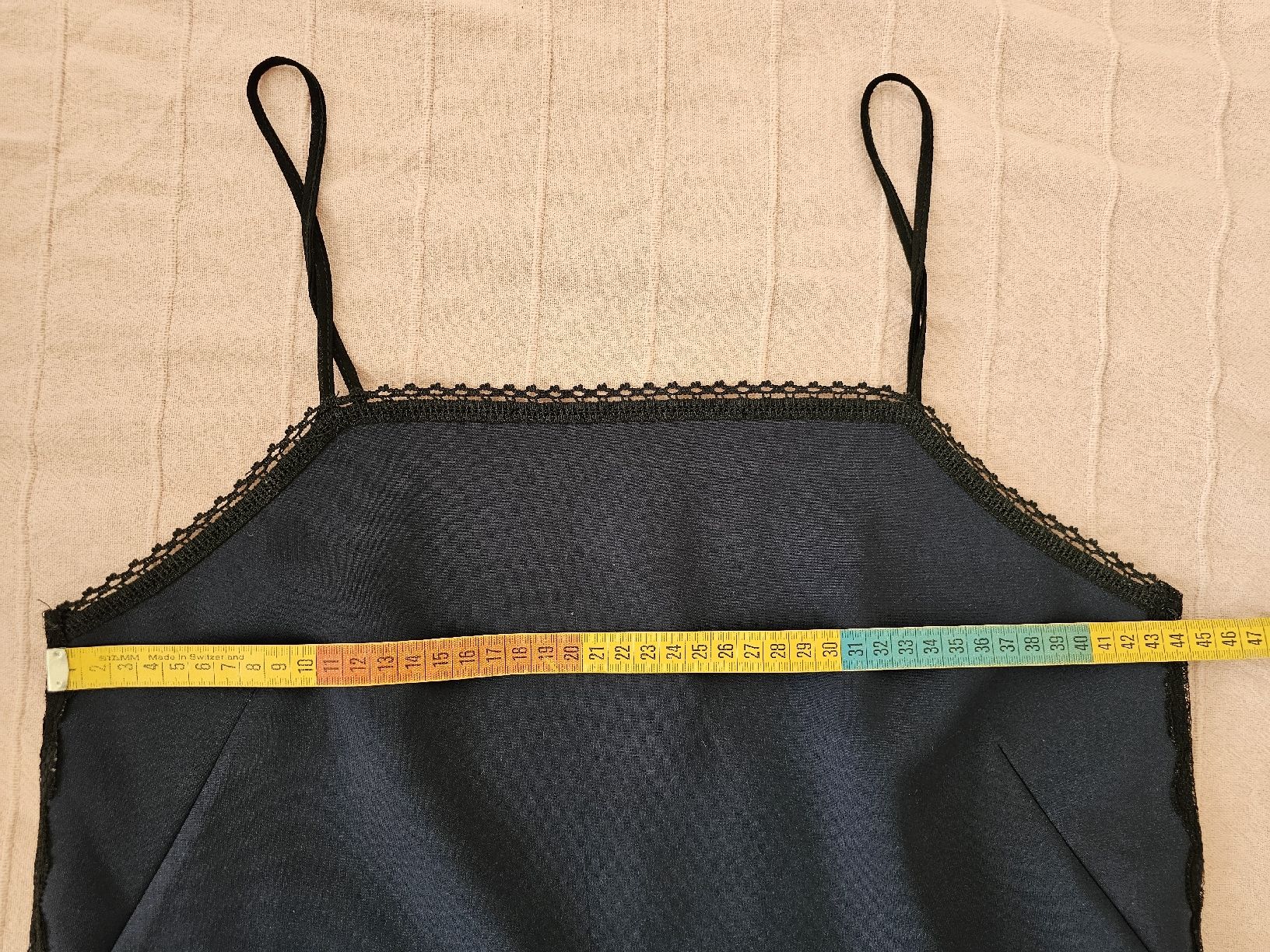 Zara Tops: Zara Top dunkelblau mit Spitze Grösse M – Gebraucht aus Steinmaur von Kiki_m240 4