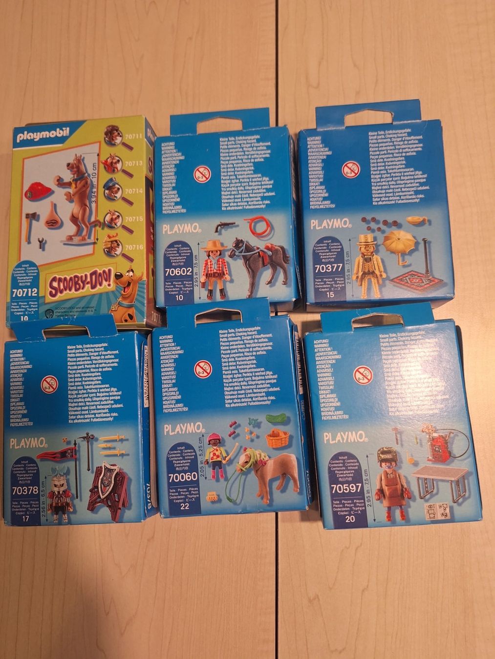 Playmobil Giocattoli: 6 Playmobil Sets OVP Scooby-Doo Ritter Reiter – Nuovo e nell'imballaggio originale da Schöftland venduto da Luky3535 1