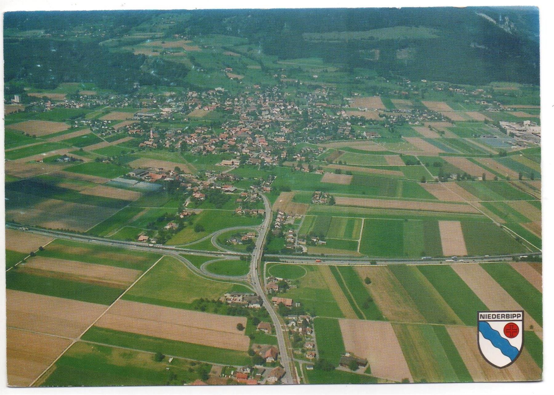 Cartoline postali: NIEDERBIPP Flugaufnahme – Nuovo (secondo la descrizione) da Jona venduto da philajona