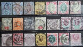 Grossbritannien Lot mit alten Werten III