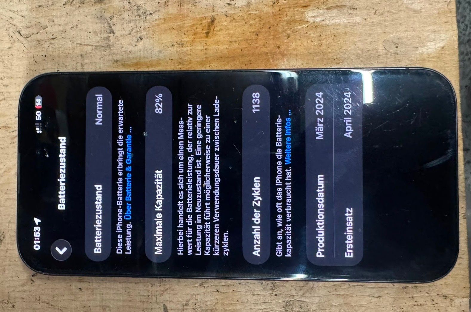 Apple Telefoni cellulari / Smartphones: iPhone 15 Pro – Usato da Luzern venduto da Nik_18 2