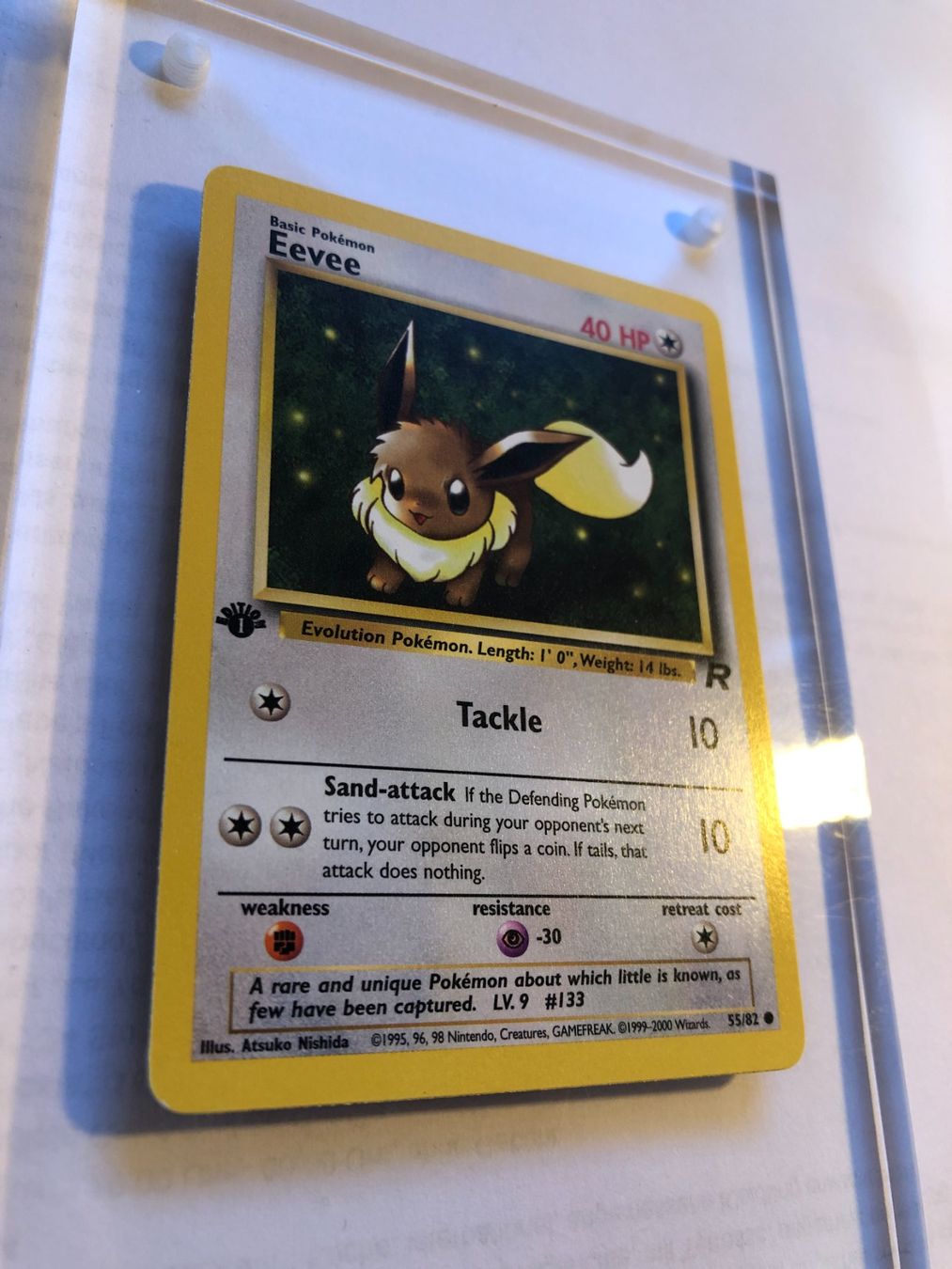 Sammelbilder & Trading cards: Eevee 1st Team Rocket - MINT - ab 1.- – Gebraucht aus Giubiasco von dan_pr8b 1