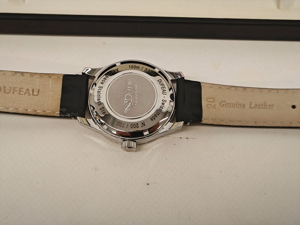 Sammler Uhr Dufeau Spirit of Swissair Pilot's watch SR1931