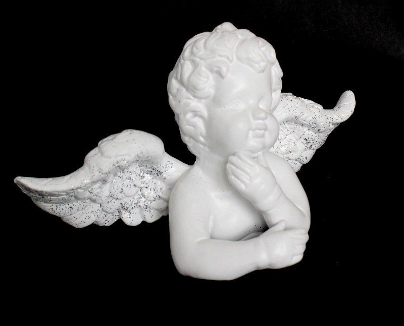 Figurines: Engelkopf mit Silberglitter – Neuf (Voir description) à Schlatt TG par mavo85