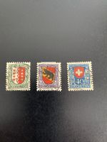 Pro Juventute Satz 1921 Vollstempel