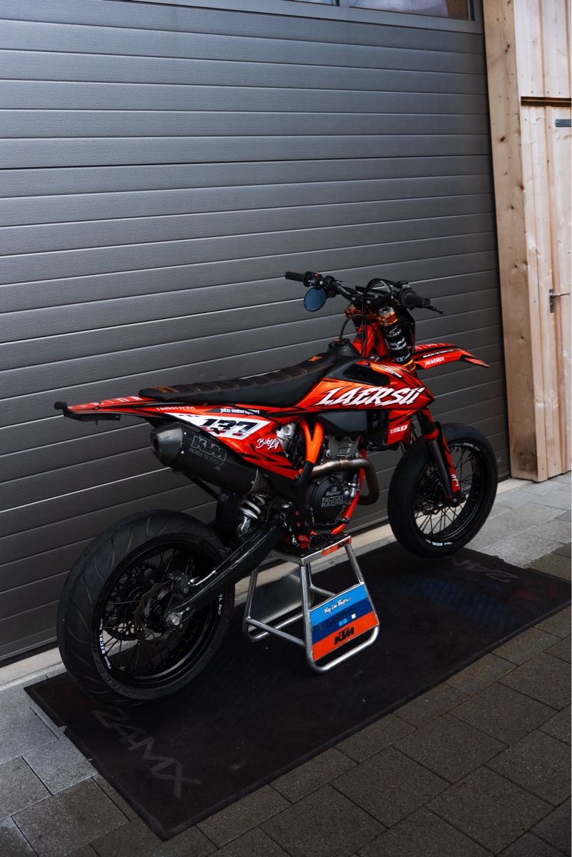 KTM Strada: Supermoto Ktm exc 250f – Usato da Blumenstein venduto da Laersu.137 5