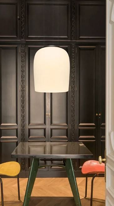 Lampes: Vibia Pendelleuchte Ghost opal weiss – D'occasion à Rothenburg par Lampenoutlet 1