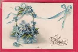 PRÄGEKARTE, FRÖHLICHES NEUJAHR, 31.12.1910