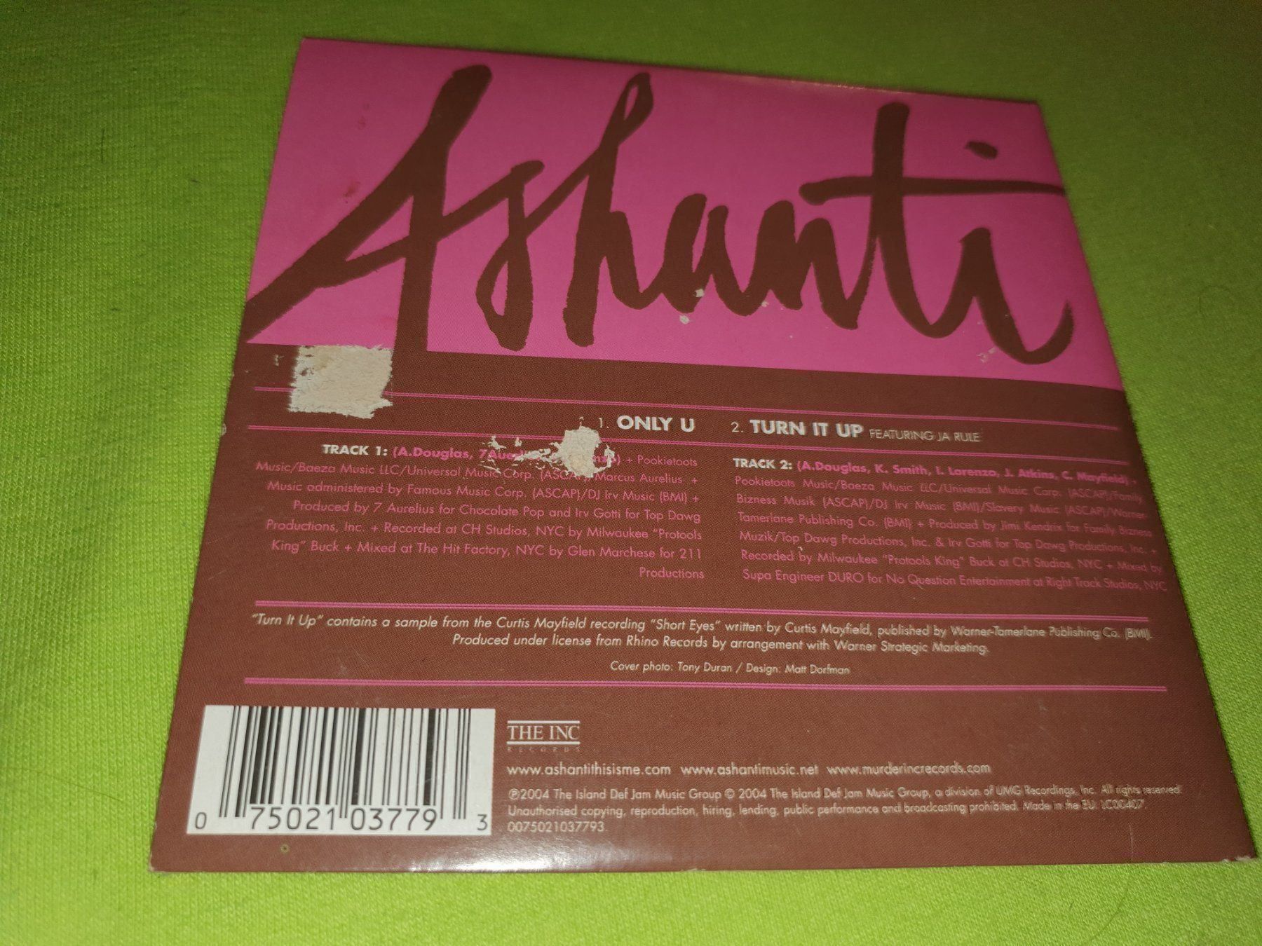 CD: Ashanti Musik CD – Usato da Volketswil venduto da nibin99 1