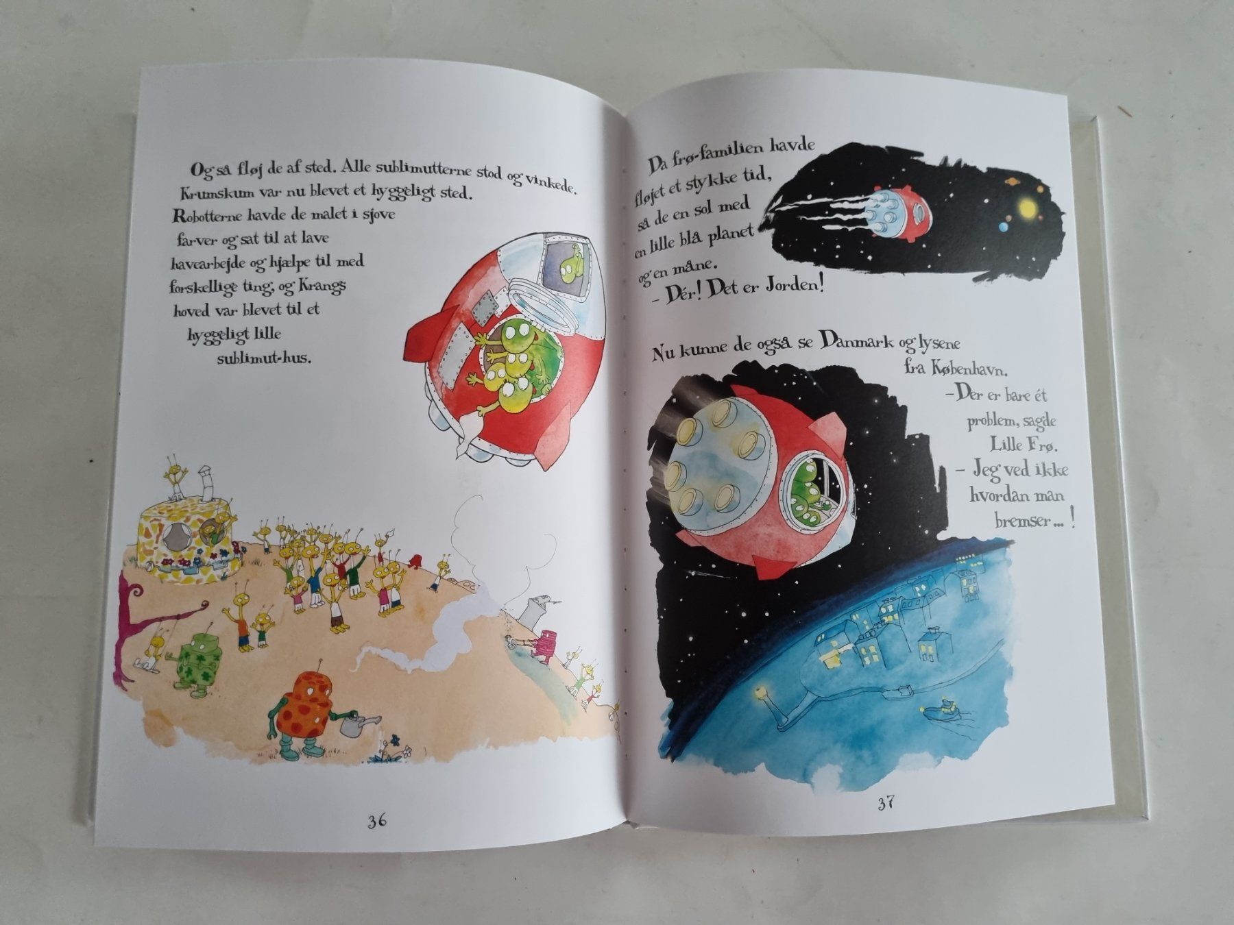 Libri: Lille Frø bygger Rumraket - Kinderbuch – Usato da Opfikon venduto da Diversamente 5