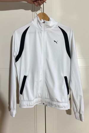 Weisse Puma Jacke, Gr.M