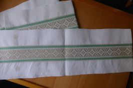 Antikes Stickerei Musterband - 7 cm x 112 cm