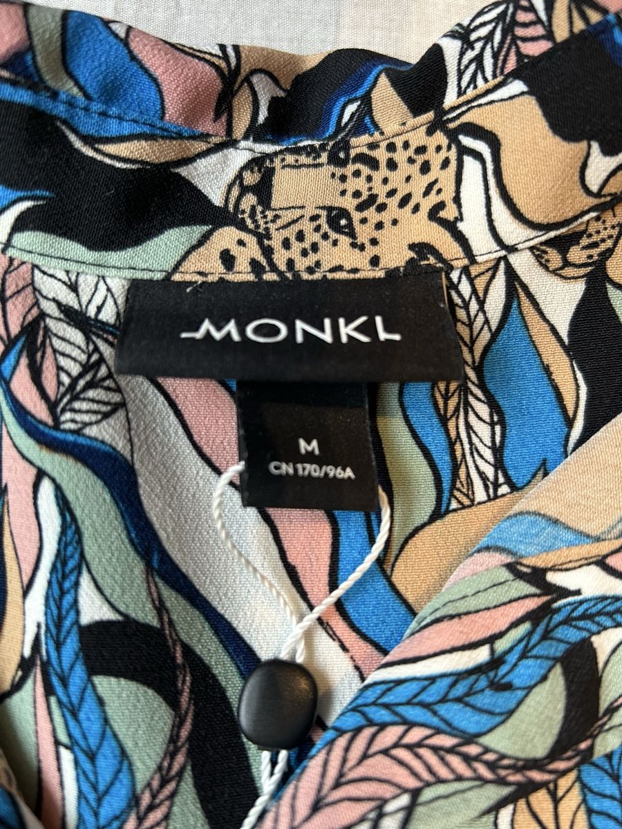 Monki Camicette: Monki Patterned Shirt Leopard Print Size M  – Nuovo (secondo la descrizione) da Genève venduto da NipponiaNippon 4