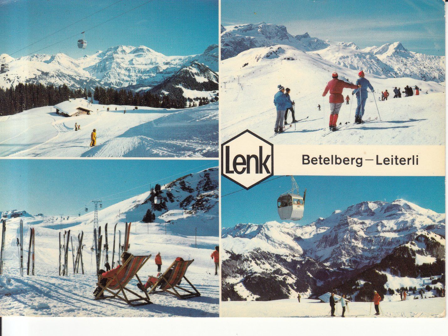 Cartoline postali: Lenk Betelberg Leiterli ca. 1970 – Usato da Bürglen TG venduto da StampGraf