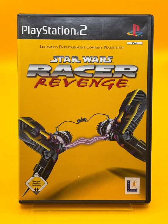 Jeu PS2 Star Wars Racer Revenge - Version PAL, Bon état, Testé Et Resurfacé Si Besoin