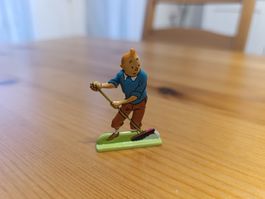 Figurine relief diecast journal Tintin belge en mars 1951