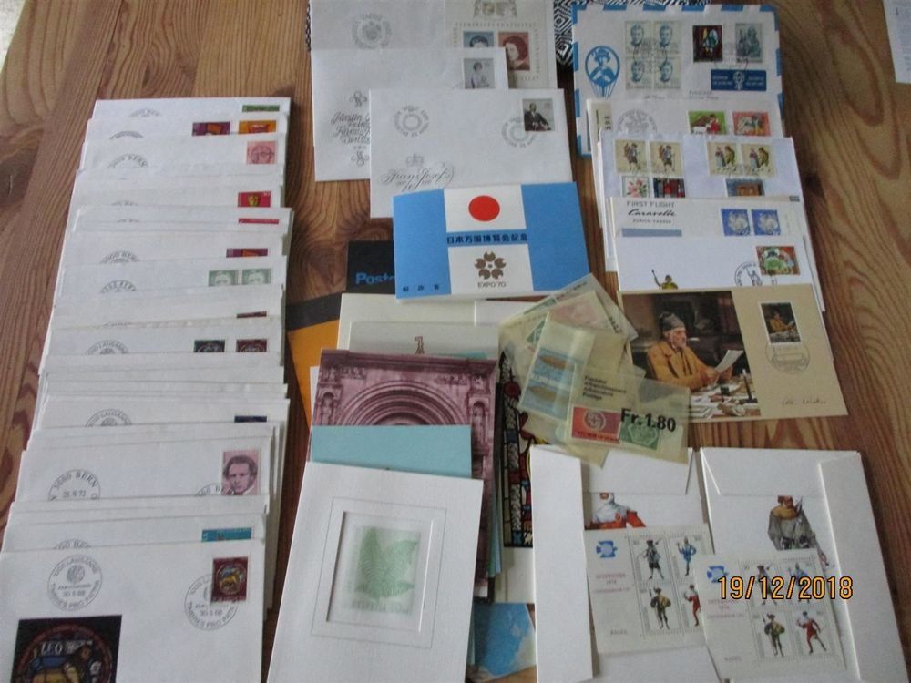 Tutti i francobolli: Sammlung Ersttagsbriefe & Diverses – Nuovo (secondo la descrizione) da Liestal venduto da Disc-Point 1
