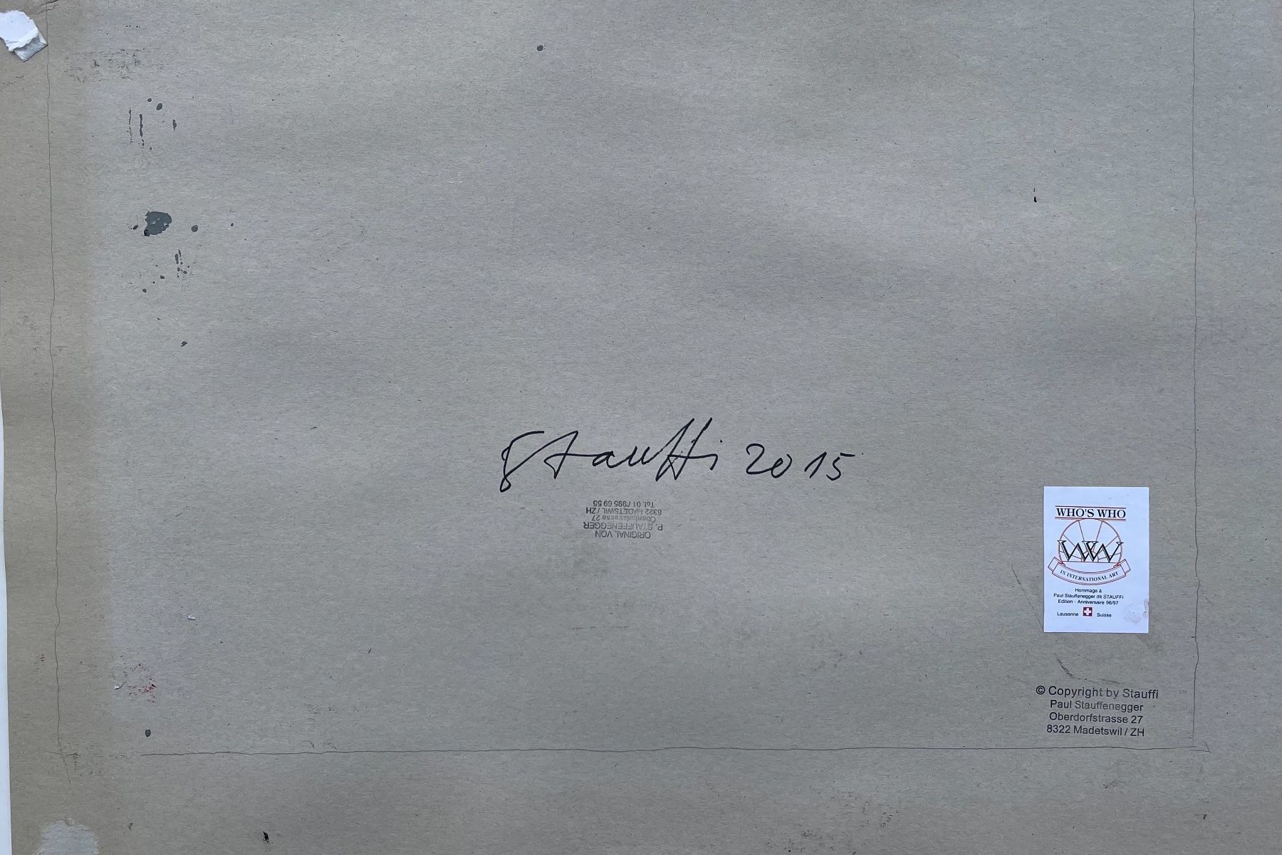 Gemälde: Paul STAUFFENEGGER (1925-2016) Gemälde – Gebraucht aus Genève von tho_j8pp 7
