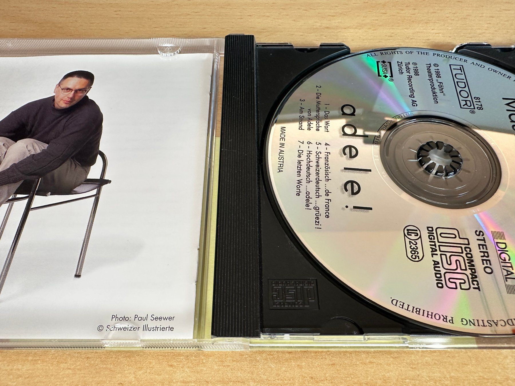 CD: Massimo Rocchi – Adele! – Usato da Rikon im Tösstal venduto da Alpenmutz 2