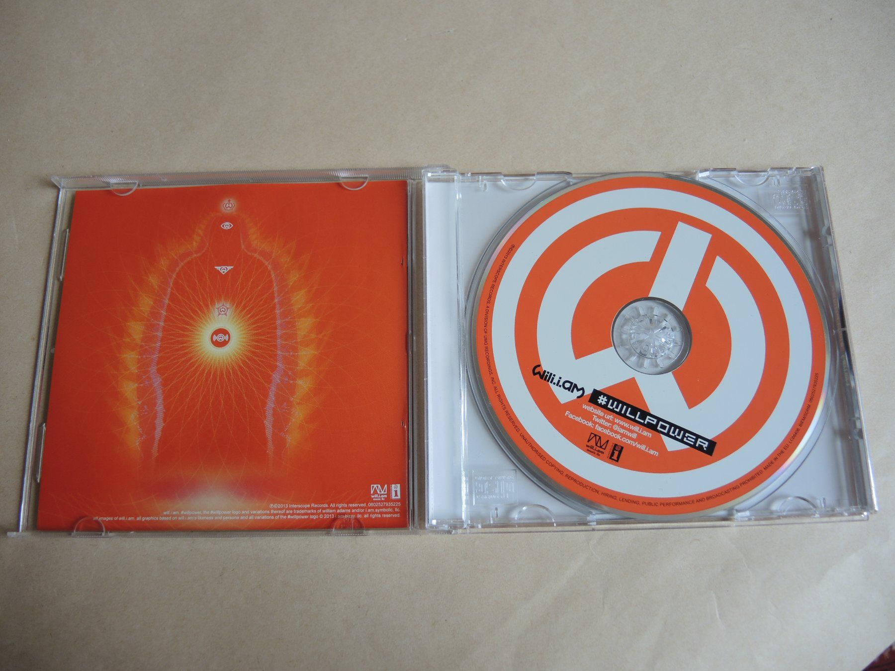 CD: Will.i.am # willpower CD – Usato da Rorschach venduto da maeck8 1