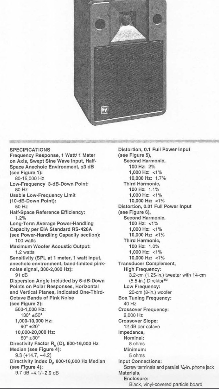 Electro-voice Casse acustiche: Elektro Voice S80A – Usato da Arbon venduto da Mayak_Sound 9