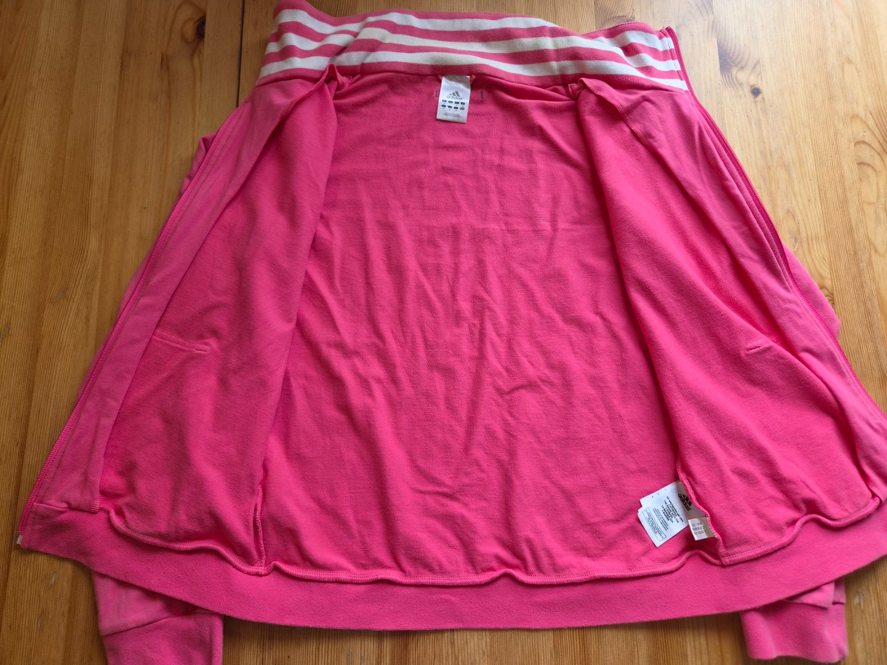 Adidas Pullover & Sweatshirts: Jacke adidas Grösse 42 rosa retro Pullover – Gebraucht aus Hägglingen von United-Village-Trade 3