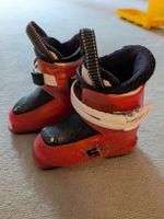 Kinderskischuhe rot Grösse 15-16 (ca. 24-26) Sohlenlänge 208