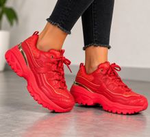 Skechers Premium Heritage Limited Edition/Leder/Rot Gold