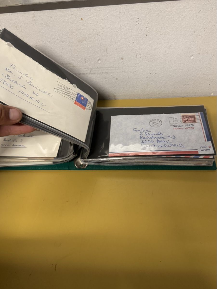 Tutti i francobolli: Briefmarken Album mit Briefen  – Usato da Schlieren venduto da Freundlich02 2
